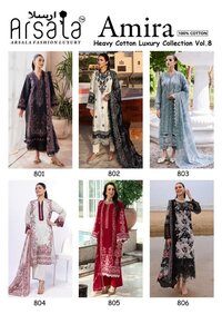 Arsala Amira vol-8  Dress Material