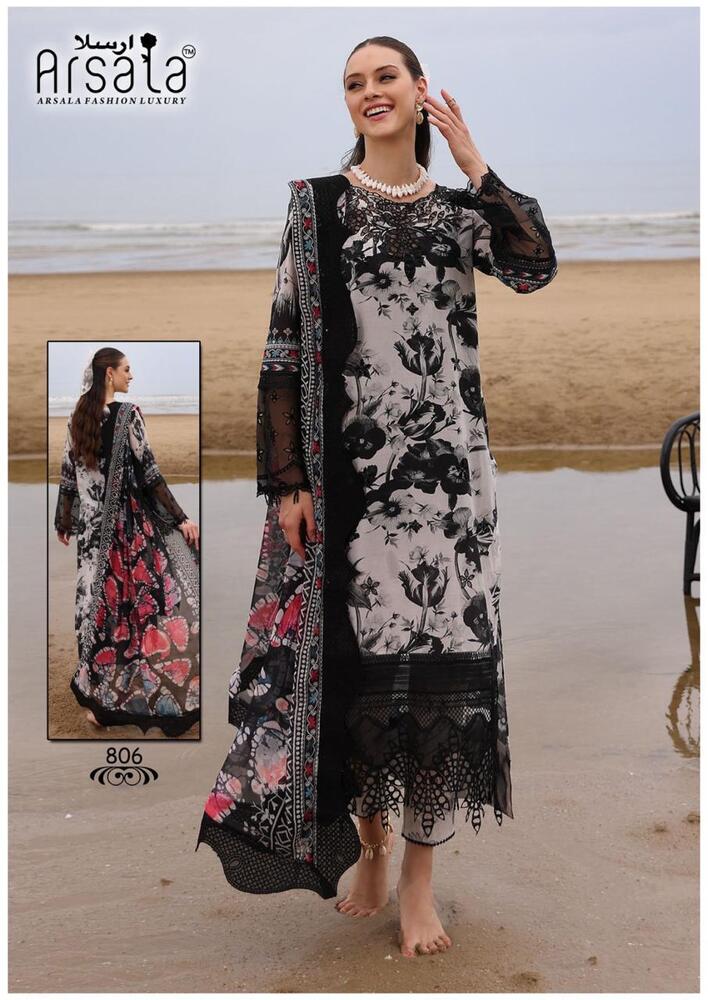 Arsala Amira vol-8  Dress Material