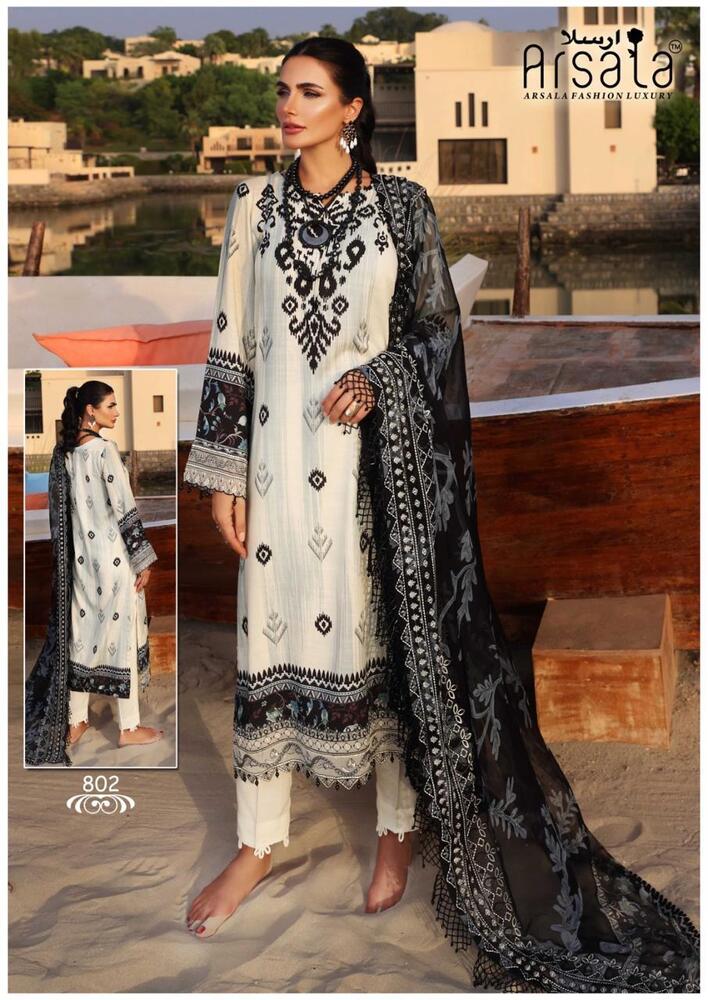 Arsala Amira vol-8  Dress Material