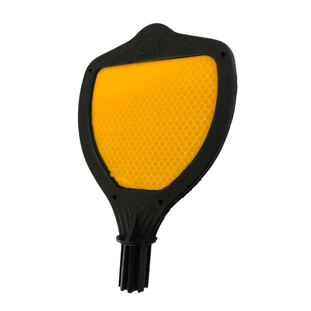 Road Median Marker - Color: Black And Yellow