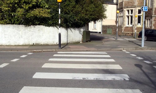 Thermoplastic Zebra Marking