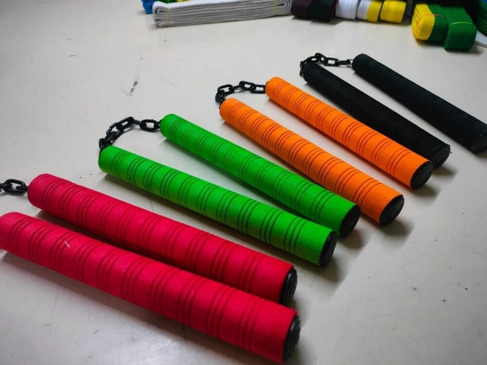 Multicolor Foam Nunchaku