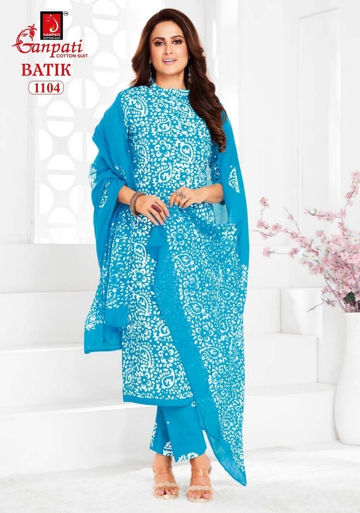 Ganpati Batik Pant Vol-11  Dress Material