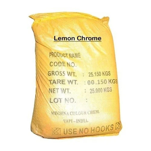Sudarshan 1222 Lemon Chrome Pigment Powder - Application: Industrial