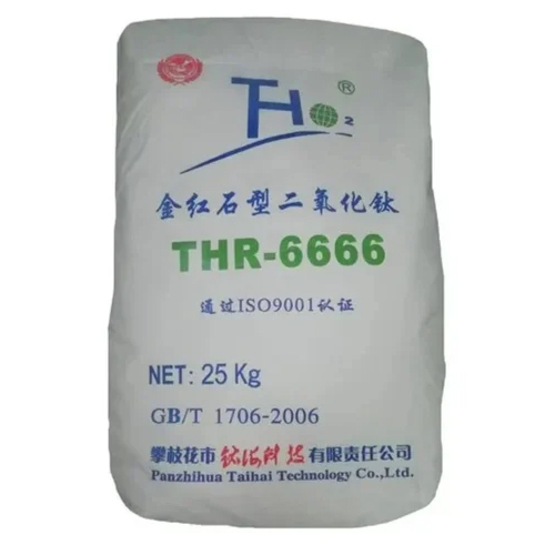 Ti02 Thr-6666 Titanium Dioxide Rutile - Molecular Formula: Tio2