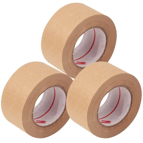Craft Paper Tape - Kraft Paper, 40mm Width X 20m Length | Eco-friendly, Single-sided Adhesive, Ideal For Packaging And Sealing