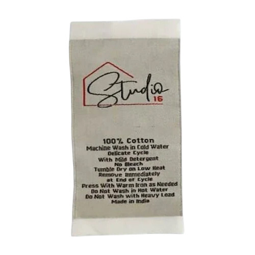 पॉलिएस्टर वॉश केयर लेबल - किशोर लेबल्स पवत. ल्टड.