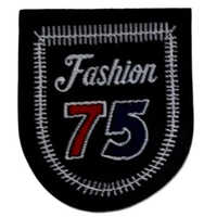 Polyester Laser Cut Label - Color: Black