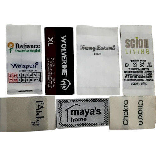 Polyester Woven Men Label