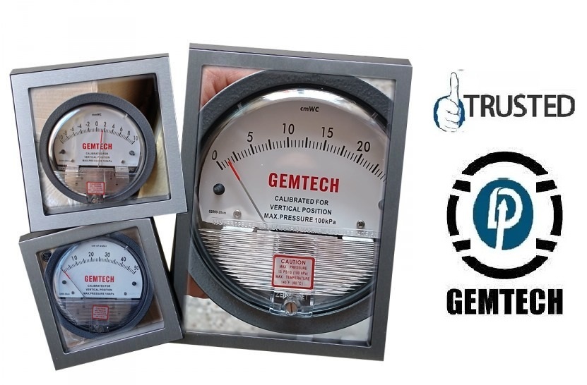 Popular Cities GEMTECH Differential Pressure Gauge Wholesalers for Guwahati