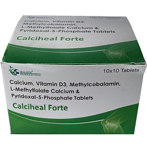 Calcium Vitamin D3 Methylcobalamin L-Methylfolate Calcium And Pridoxal-5-Phosphate Tablets - Storage Instructions: Dry Place