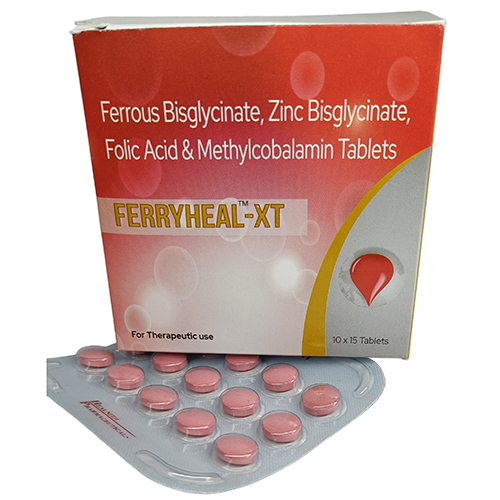 Ferrous Bisglycinate Zinc Bisglycinate Folic Acid And Methylcobalamin Tablets - Drug Type: General Medicines
