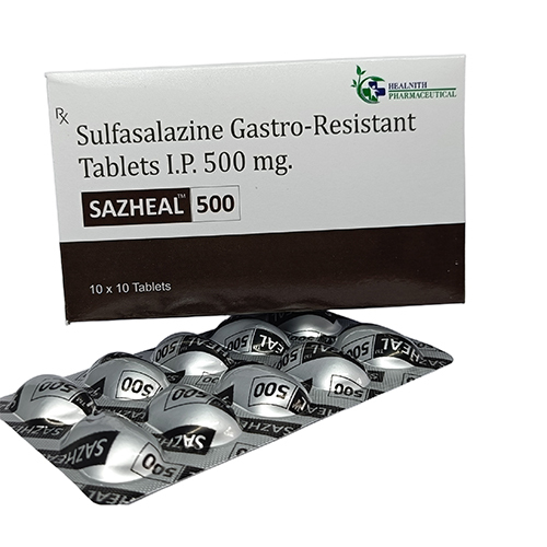 500 Mg Sulfasalazine Gastro-Resistant Tablets Ip - Drug Type: General Medicines