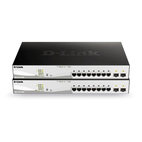Dgs-1210-10 Dlink Switch - Color: Black