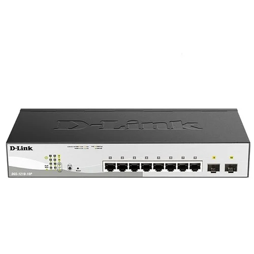 Dgs-1210-10P Smart Poe Switch - Color: Black