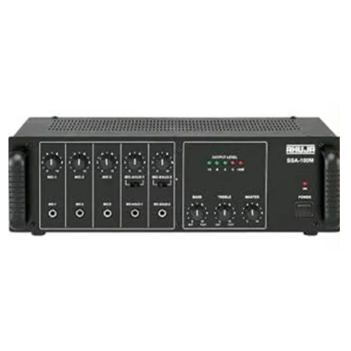Ssa-100M Pa Mixer Amplifier - Color: Black