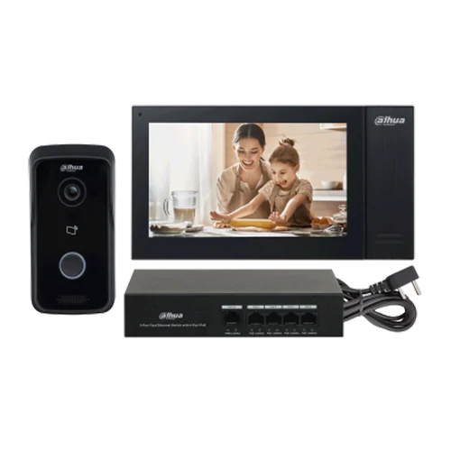 Dahua Video Door Phone - Color: Black