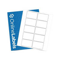 Pre Printed Labels - Color: White