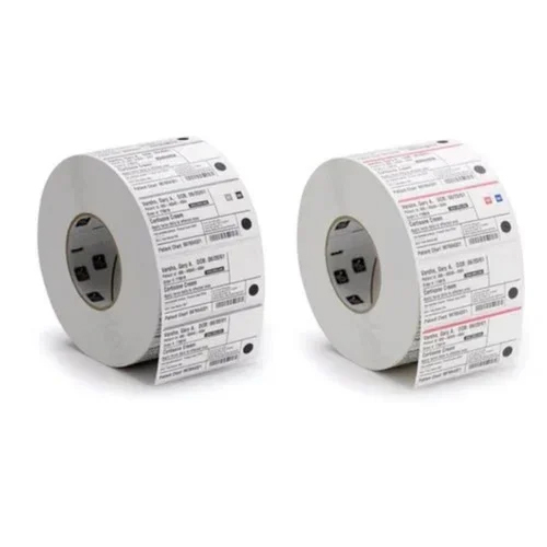White Paper Label Sticker