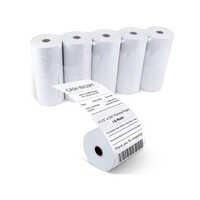 55 Gsm Paper Billing Roll - Color: White
