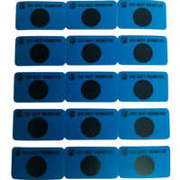 Tamper Evident Label - Color: Blue