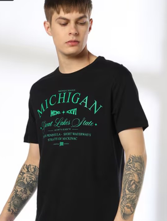 Mens Oversize T-shirt - 100% Cotton Single Jersey 180-240 Gsm, Bio Wash, Print And Plain Styles