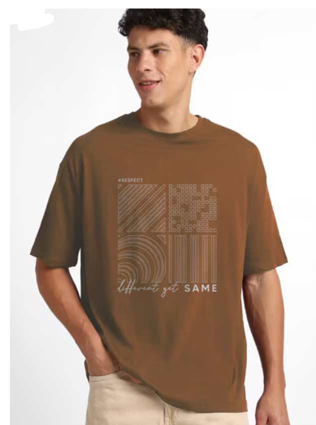 Mens Oversize T-shirt - 100% Cotton Single Jersey 180-240 Gsm, Bio Wash, Print And Plain Styles