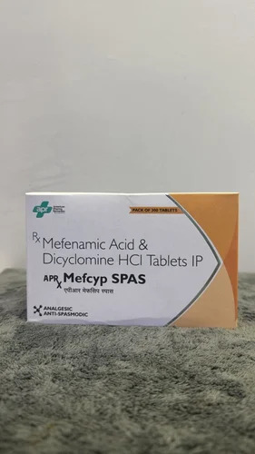 APRX Mefcyp SPAS Mefenamic Acid Dicyclomine HCI Tablets IP