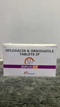Zuflo OZ Ofloxacin Ornidazole Tablets IP