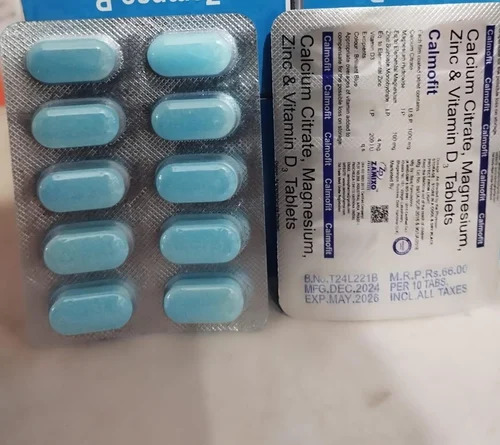 Calmofit Calcium Citrate Magnesium Zinc Vitamin D Tablets