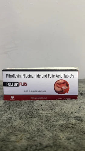 Foli Up Plus Riboflavin Niacinamide Folic Acid Tablets