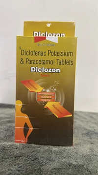 Diclozon Diclofenac Potassium Paracetamol Tablet