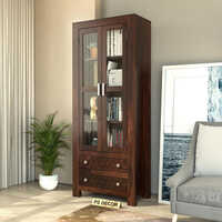 Hardwood Bookshelf - Color: Brown