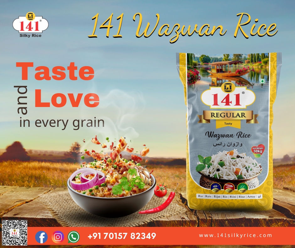 Wazwan Rice - Color: White