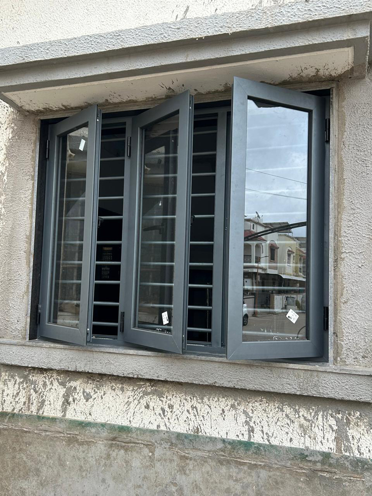 Casement Style Aluminum Window - Coating Type: Powder Coated