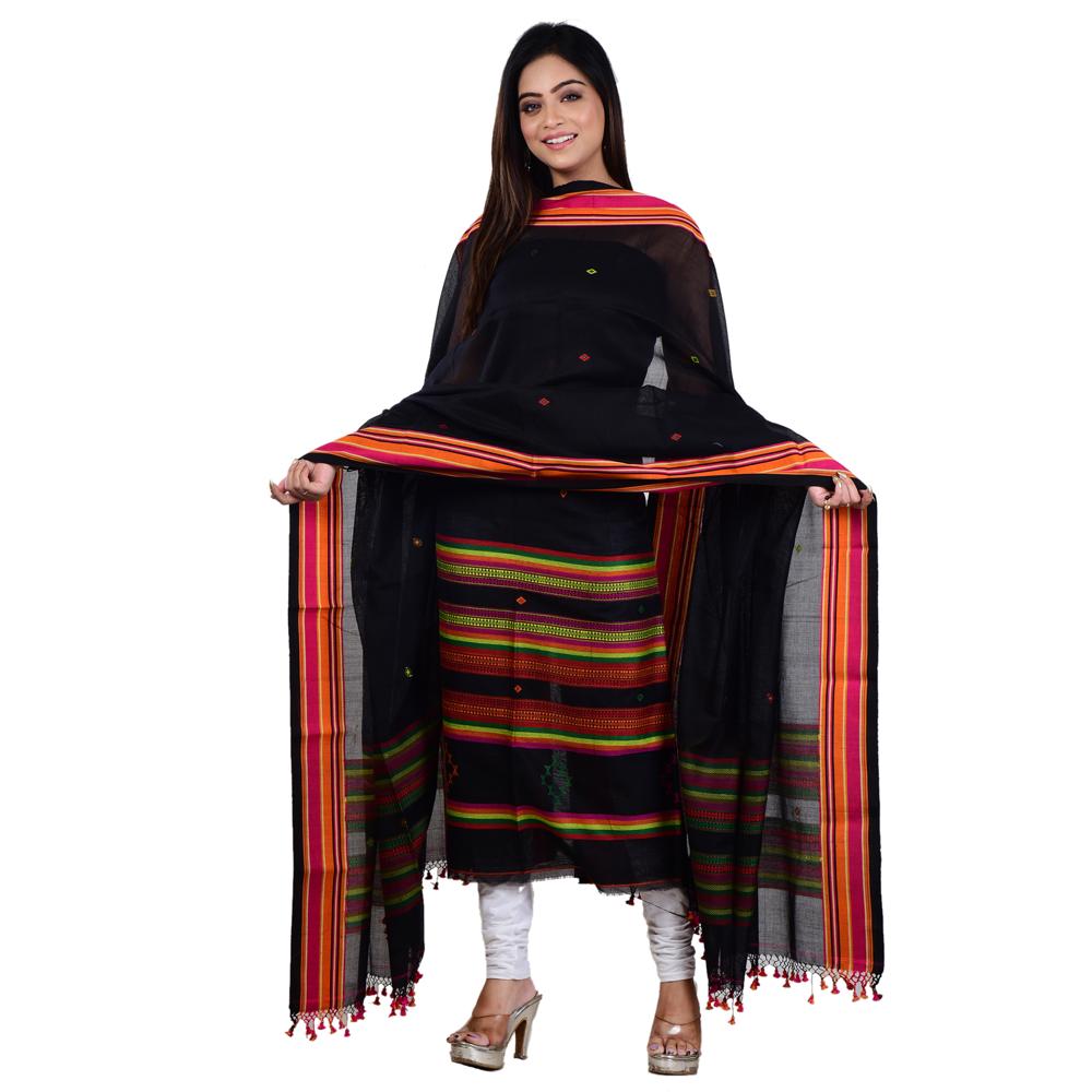 Handloom Cotton 3 Piece Suit