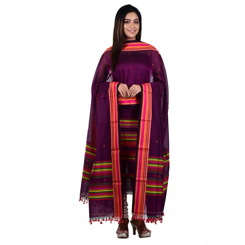 Handloom Cotton 3 Piece Suit