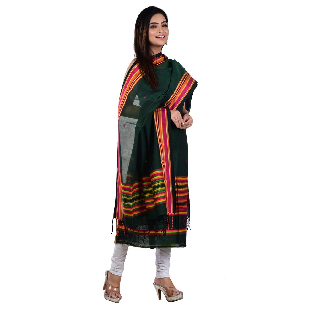 Handloom Cotton 3 Piece Suit
