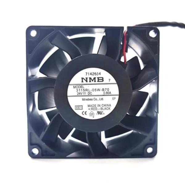 NMB MAT 3115RL-05W-B70 8038 24V 0.80A Large Air Volume Cooling