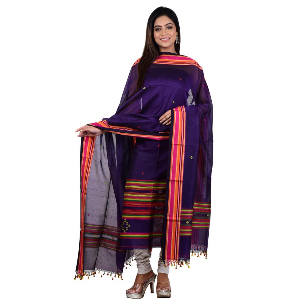 Handloom Cotton 3 Piece Suit