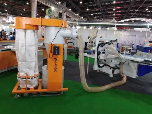 Cyclone Type Dust Collector - Color: White And Orange