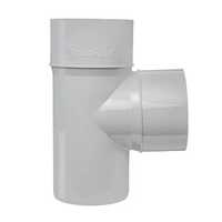 110x90 Mm Swr Upvc Solfit Reducing Tee - Color: White