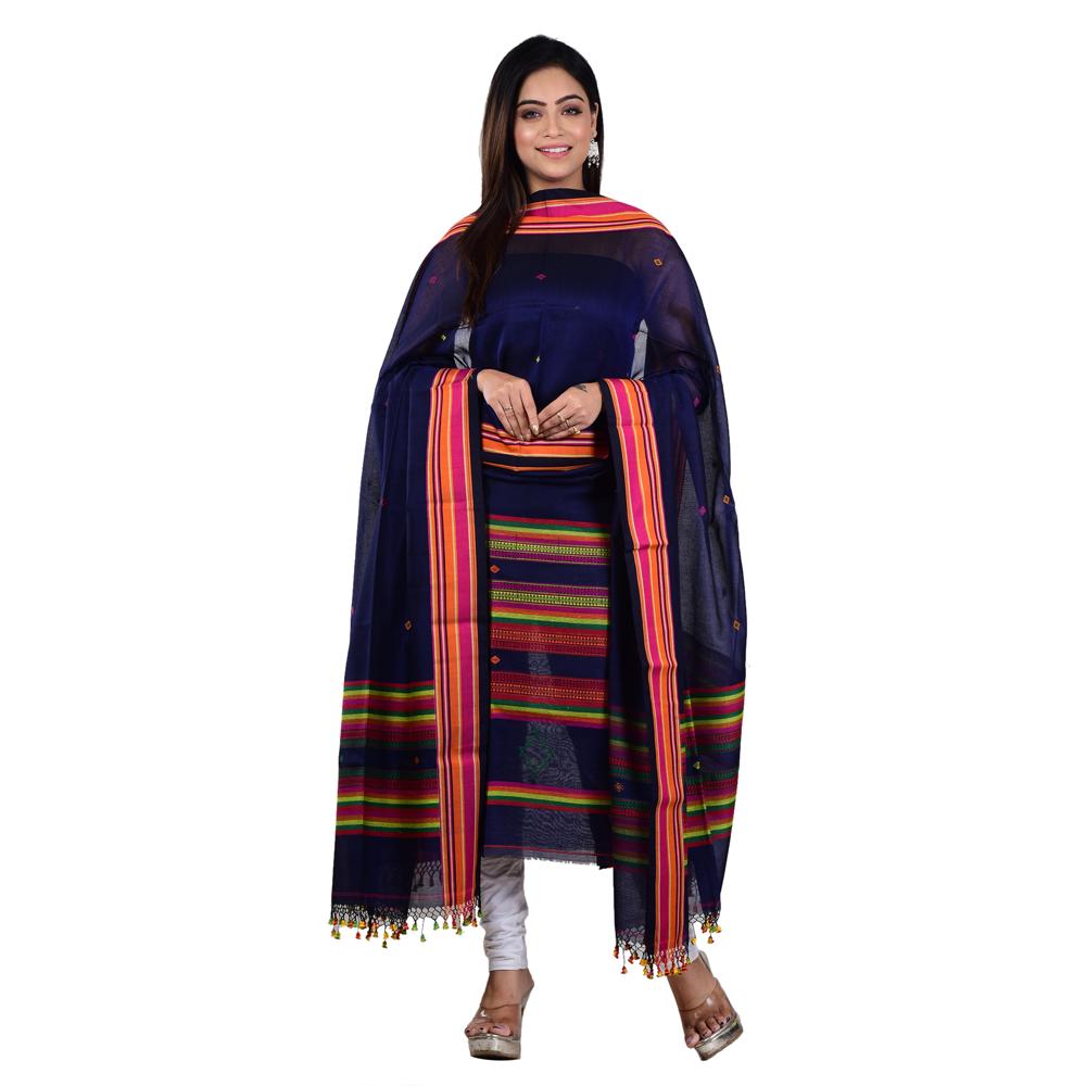 Handloom Cotton 3 Piece Suit