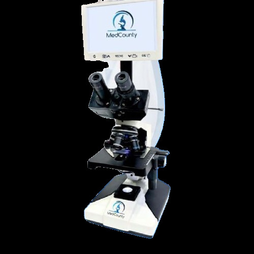 Digital Binocular Microscope - Color: White