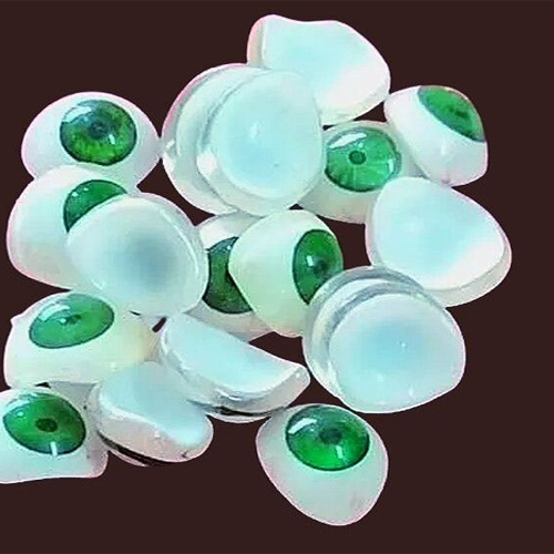 Acrylic Powder Green Artificial Prosthetic Eye