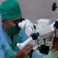 Zoom Ophthalmic Microscope - Features: Actual View Quality