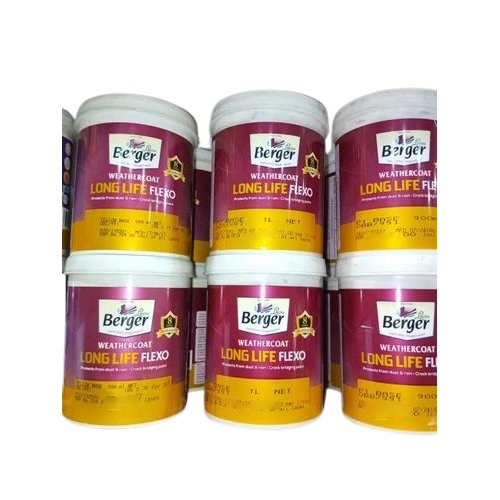 Berger Long Life Flexo Weathercoat Paint - Color: Any Color