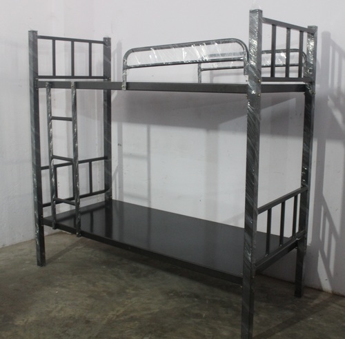 Metal Bunk Bed - Color: Black