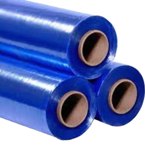 Blue Vci Stretch Wrap Film - Film Length: 100 Meter (M)