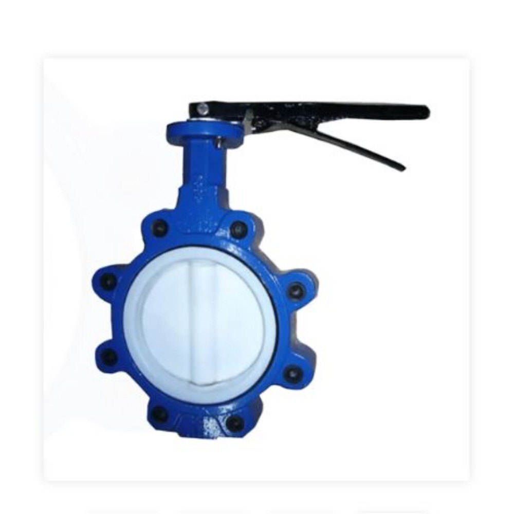 PFA Lined Lug Type Butterfly Valve